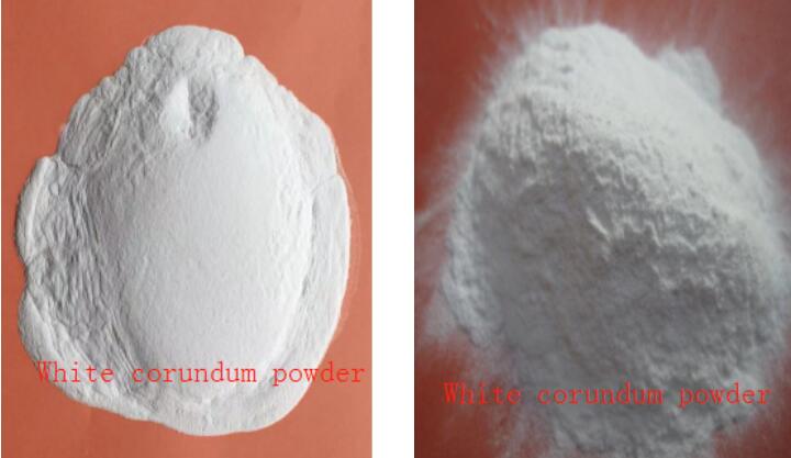White corundum sand